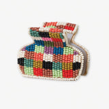 Gia Petite Multi-Color Checked Claw Multi-Check CLAW