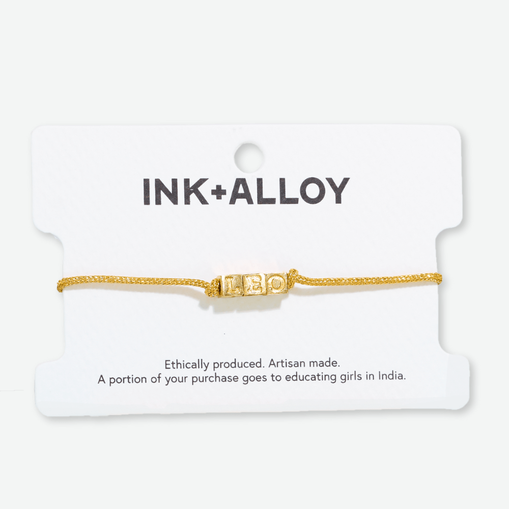 Goldie Zodiac Sign Friendship Bracelet Bracelet