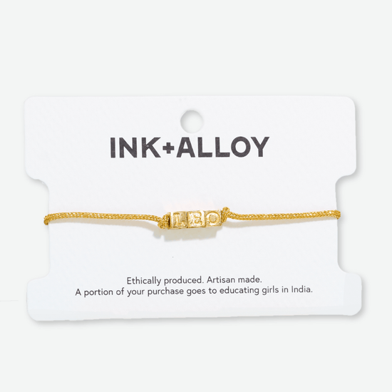 Goldie Zodiac Sign Friendship Bracelet Bracelet