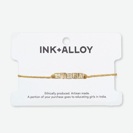 Goldie Zodiac Sign Friendship Bracelet Bracelet