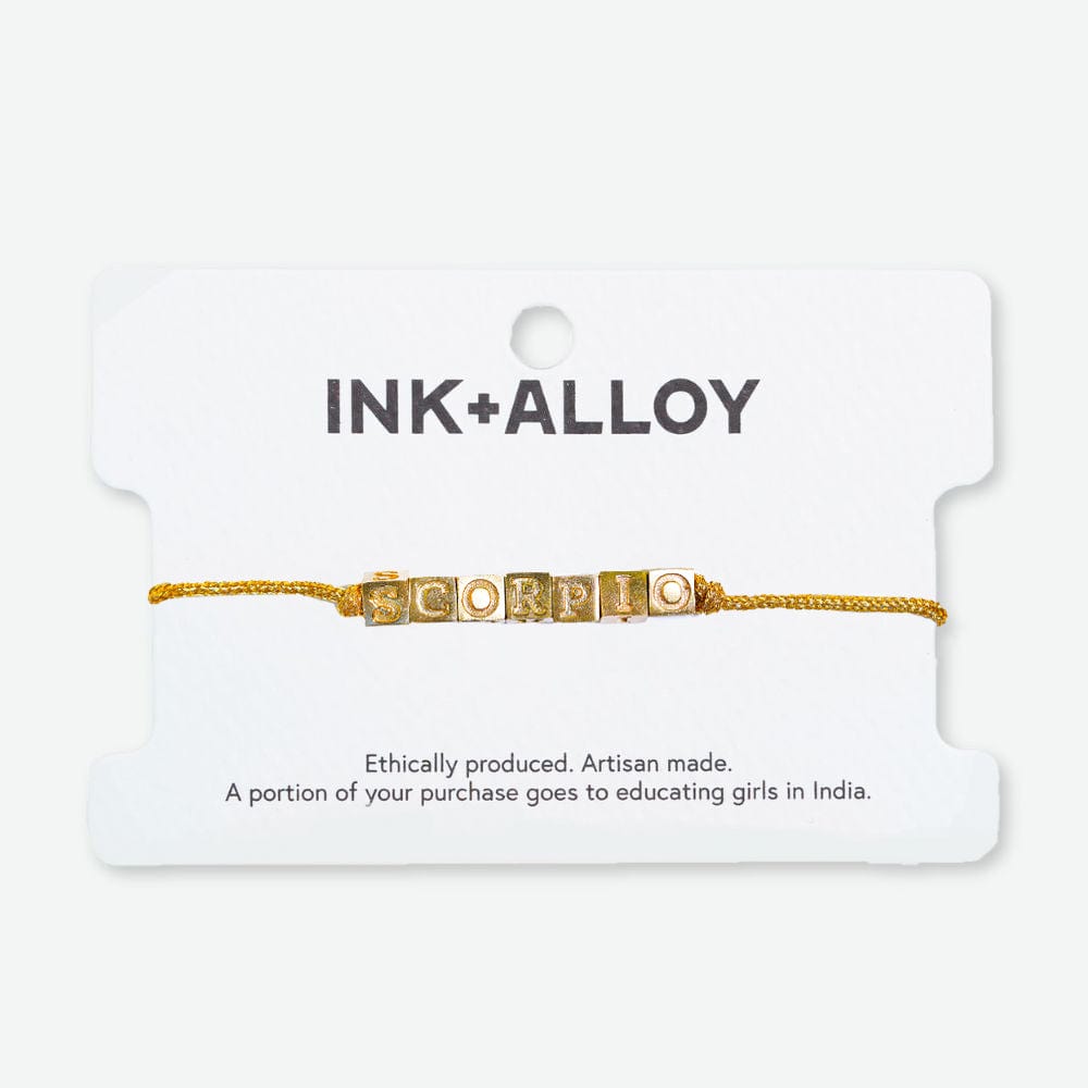 Goldie Zodiac Sign Friendship Bracelet Bracelet