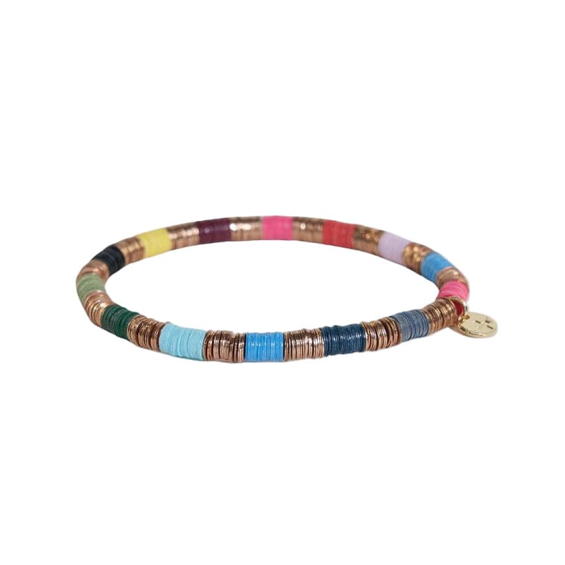 Grace Color Block Stretch Bracelet Light Multicolor Stretch