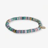 Grace Multi Mix Sequin Stretch Bracelet Kelly Green