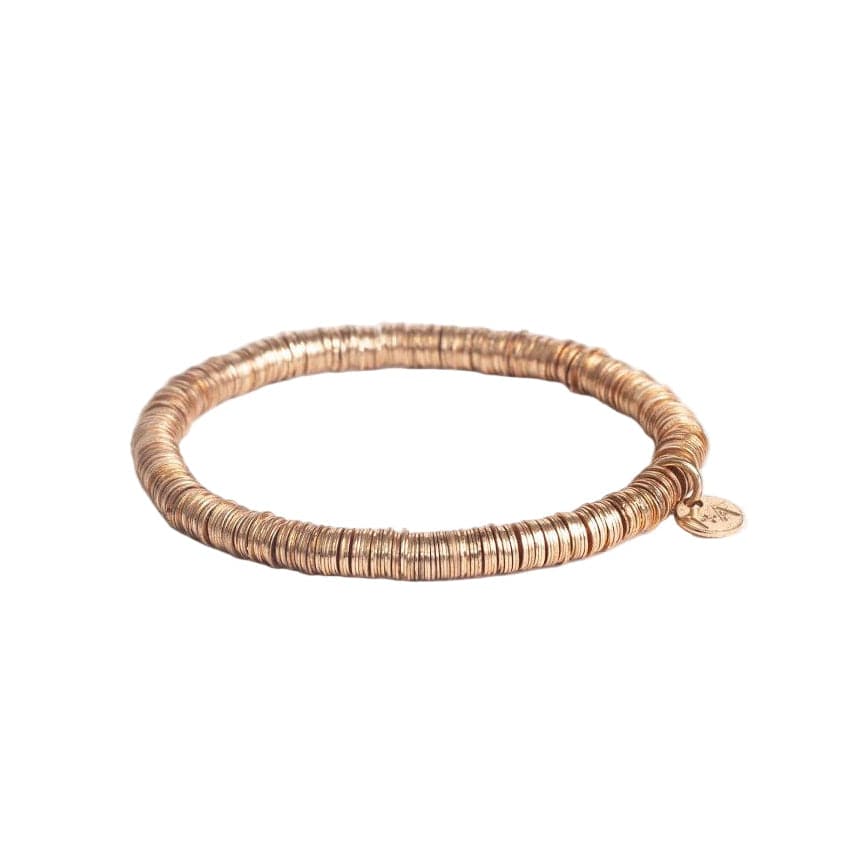 Grace Solid Stretch Bracelet Gold Stretch