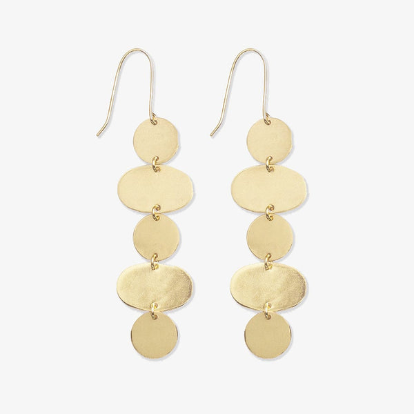 Ink + Alloy Gretchen Oval Circle Earrings main image 1