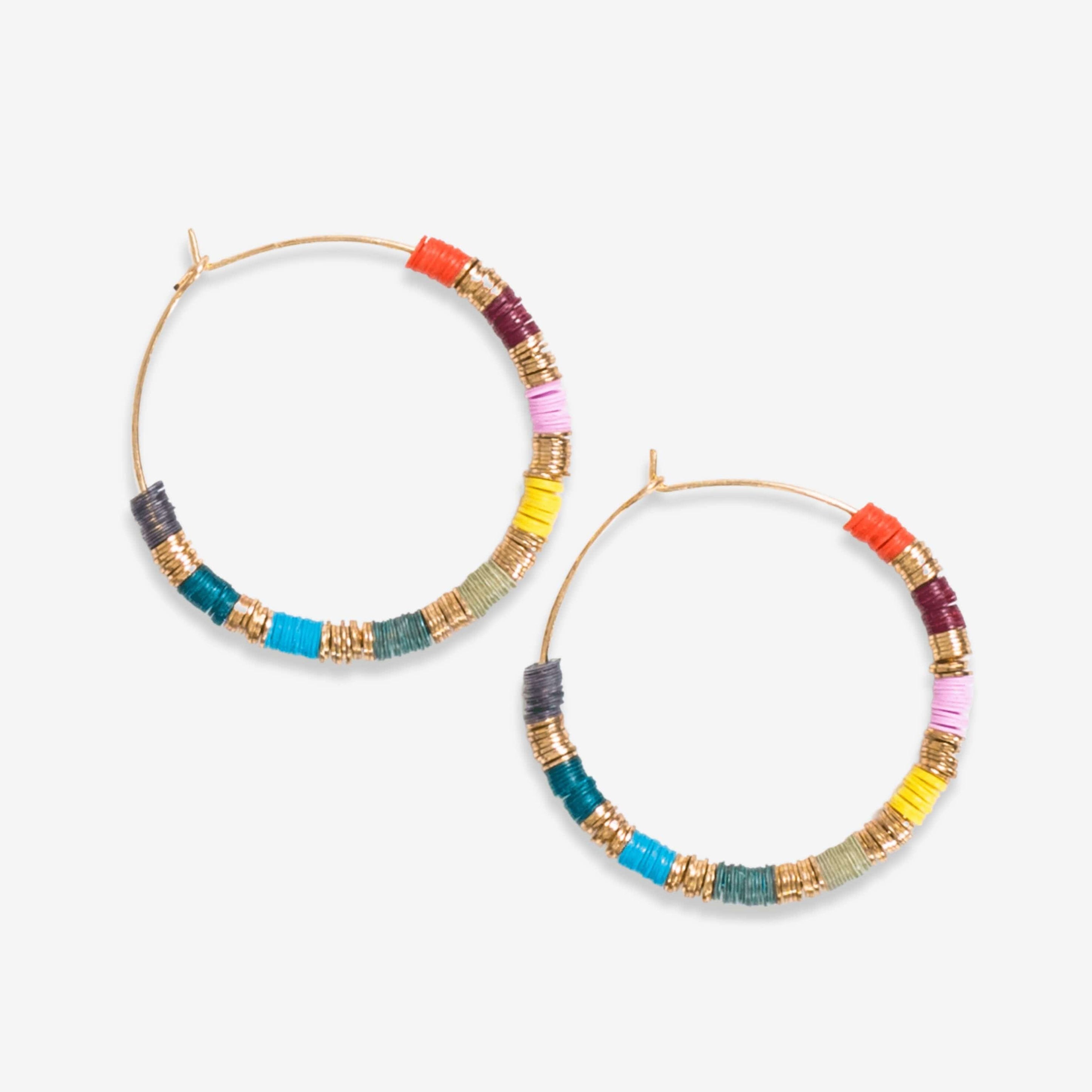 Handmade Hoop Earrings for Women - INK+ALLOY Modern Boho Jewelry – INK ...