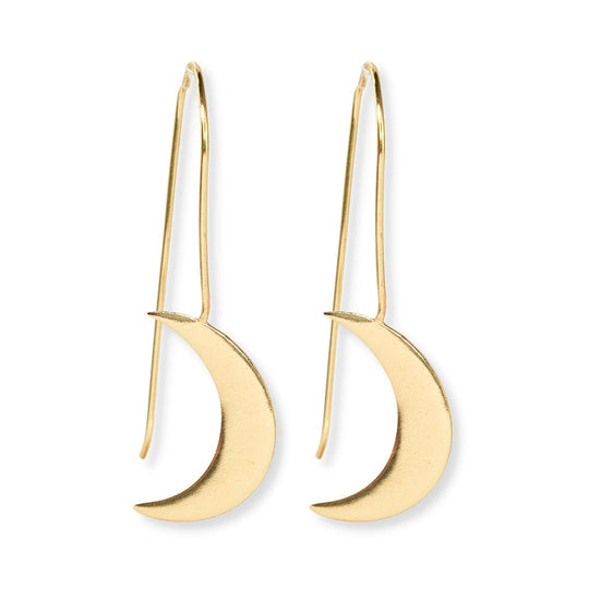 Juliet Moon Threader Earrings Brass Earrings