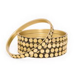 Katherine Bangle Set of 5 Brass Bracelet