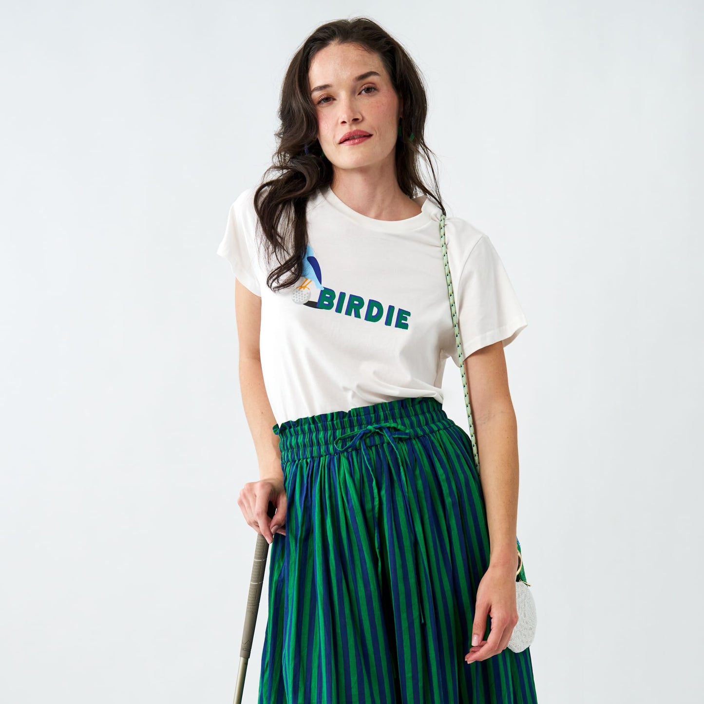 Kiki Tee Birdie Golf In Natural Apparel