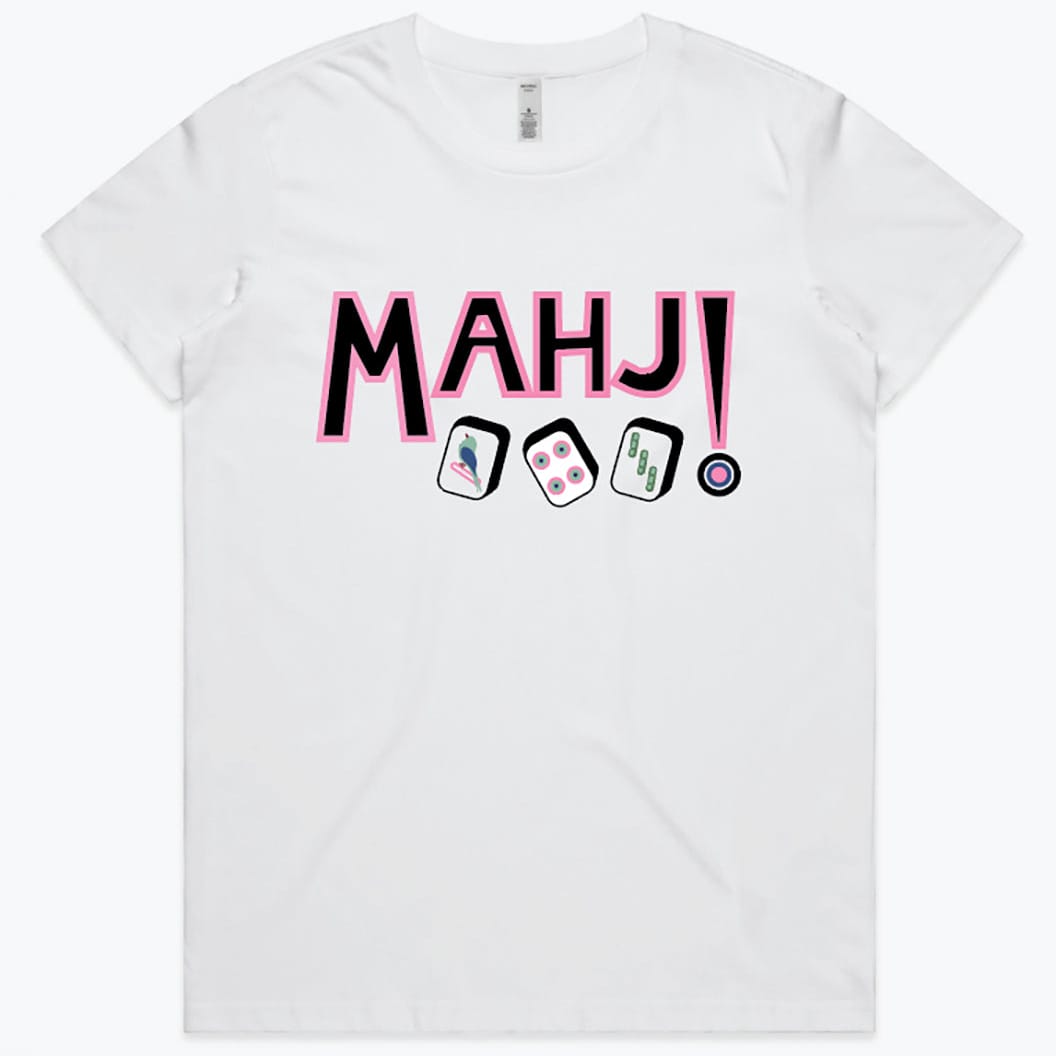 Kiki Tee Mahjong In Natural Apparel