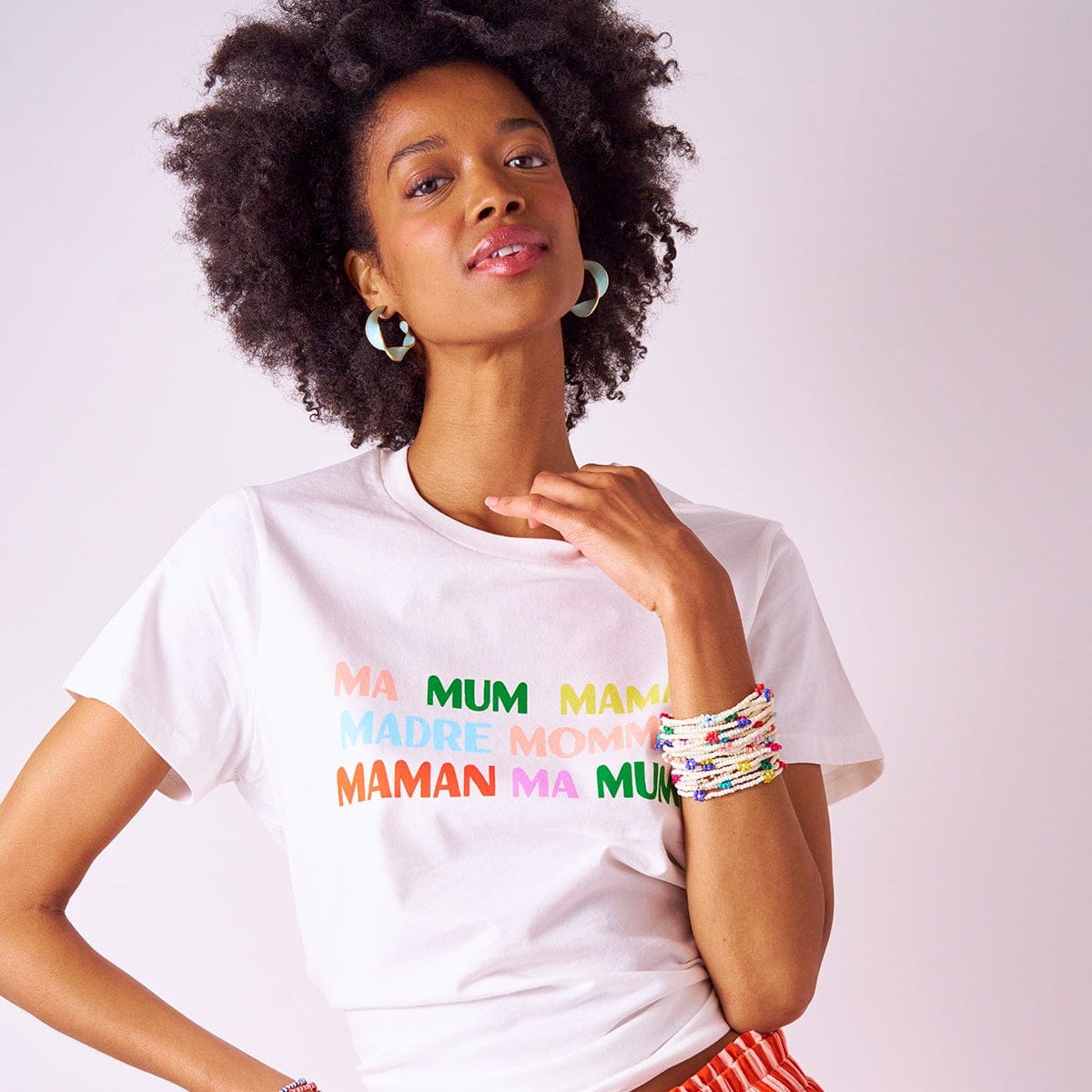 Kiki Tee Mama In Natural XL Tshirt