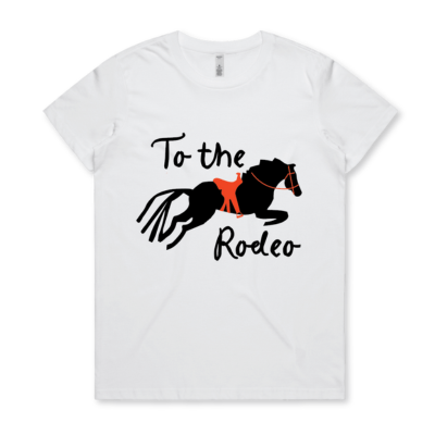 Kiki Tee To The Rodeo In Natural Apparel