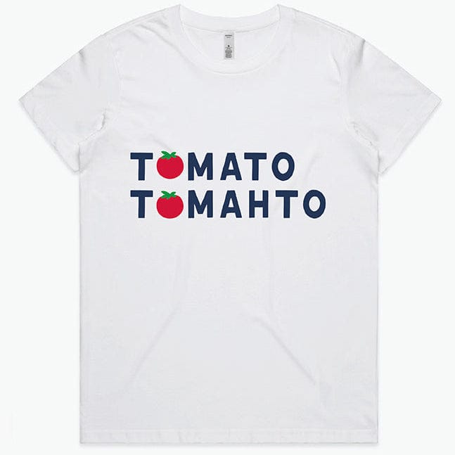 Kiki Tee Tomato Tomahto In Natural XL Tshirt