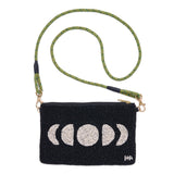 Leila Fox Seed Bead Clutch With Strap Bag