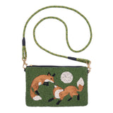 Leila Fox Seed Bead Clutch With Strap Bag