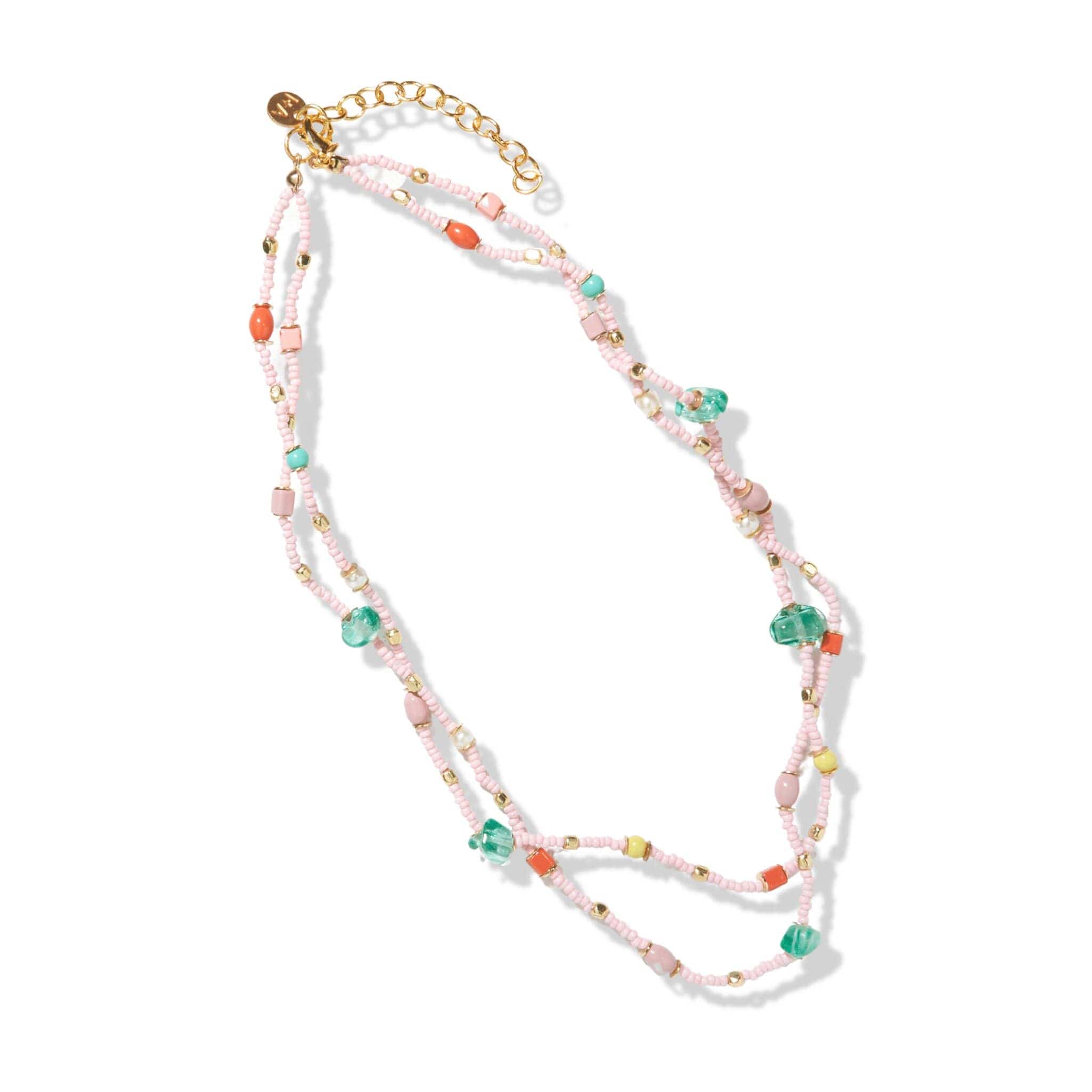Mixed Unique Beads Necklace