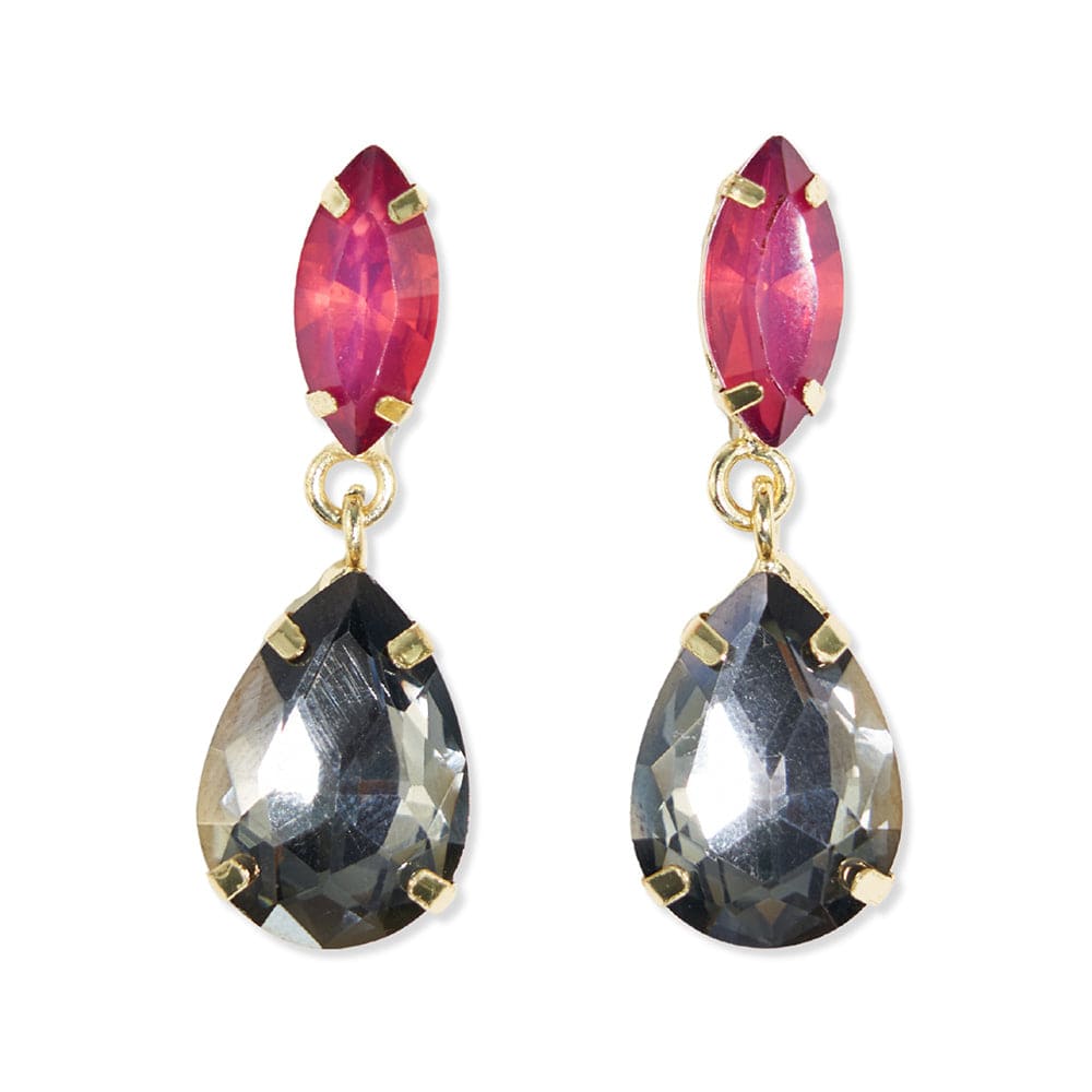 Earrings in grey colour Clearance