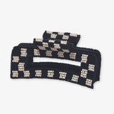 Lola Black And White Checked Claw Black/White CLAW