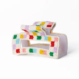 Lola Multi-Color Checked Claw Light-Check Claw