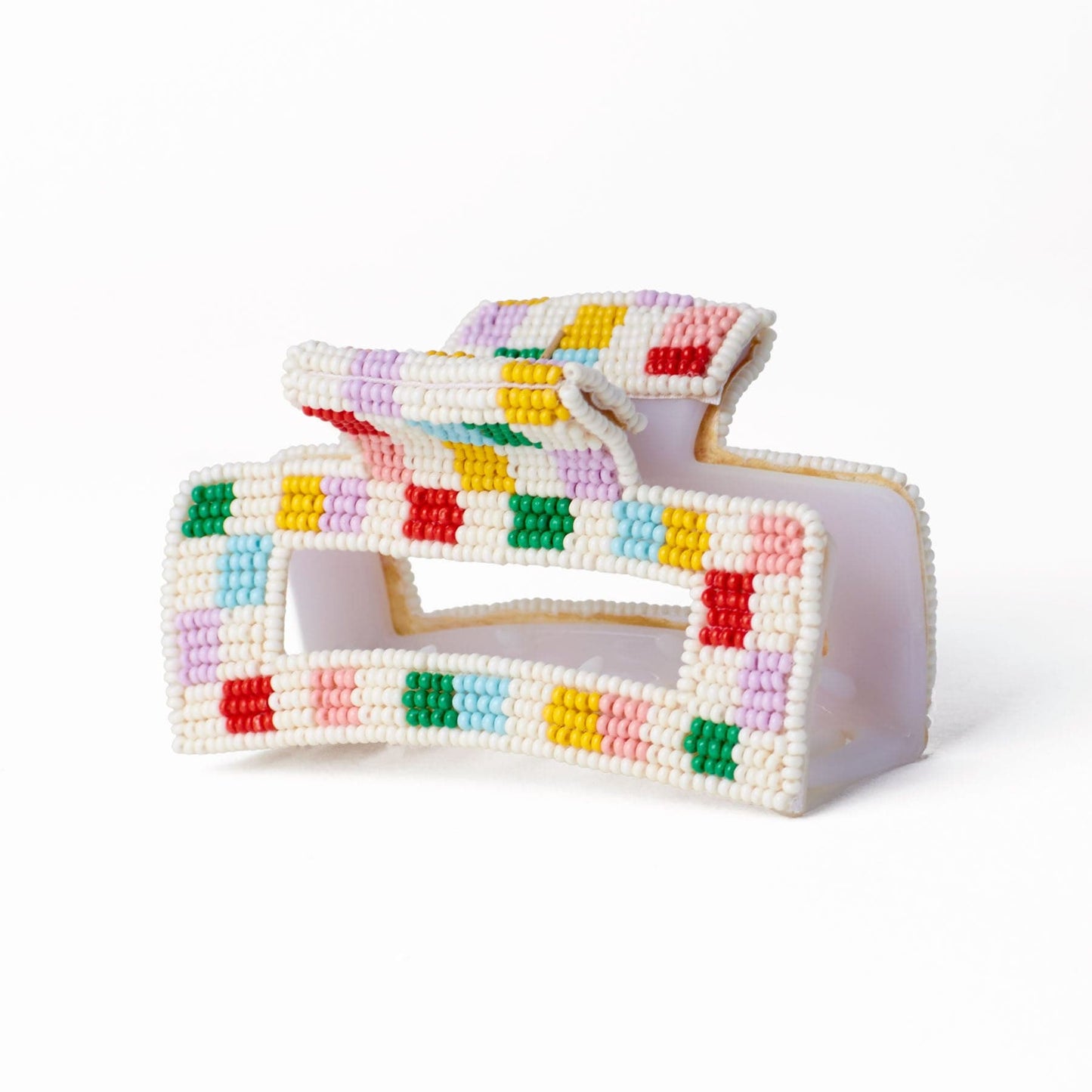 Lola Multi-Color Checked Claw Light-Check Claw