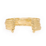 Louisa Multi Strand Cuff Brass Cuff