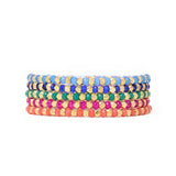 Louise Crystal Stretch Bracelet Stack of 5 Bracelet