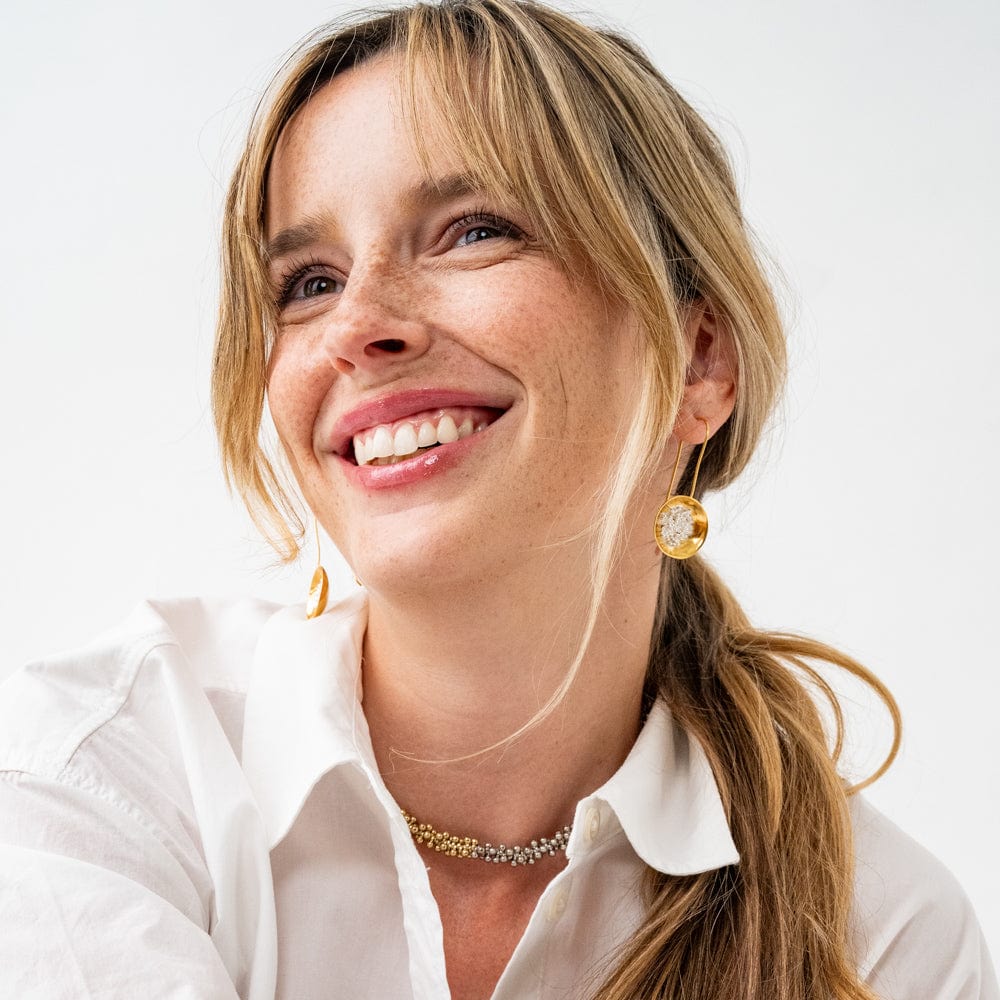 Lucy Mixed Metal Wrap Bracelet Gold + Silver Single Strand