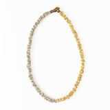 Lucy Mixed Metal Wrap Bracelet Gold + Silver Single Strand