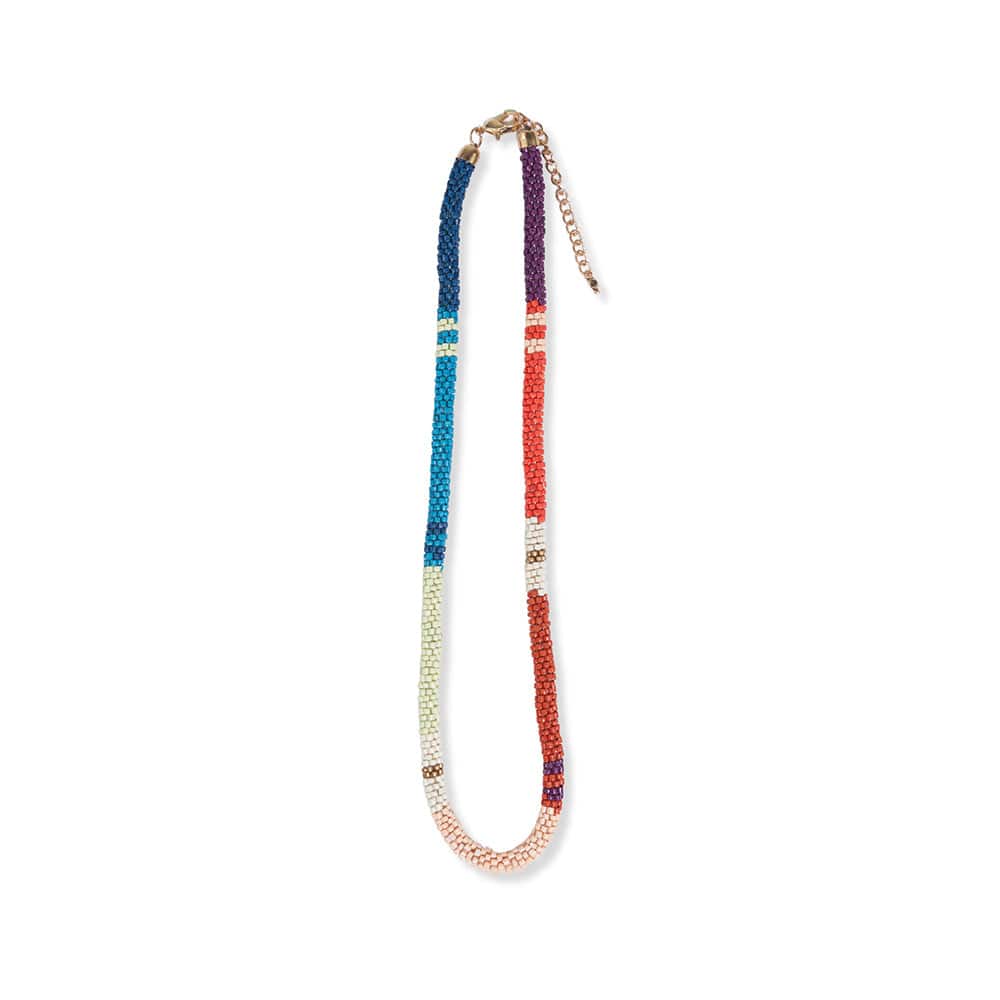 Amazon.com: Sixexey Boho Beads Necklaces Colorful Bead Necklace Layered Rainbow  Necklaces Summer Beach Necklace Accessories for Women and Girls (A):  Clothing, Shoes & Jewelry