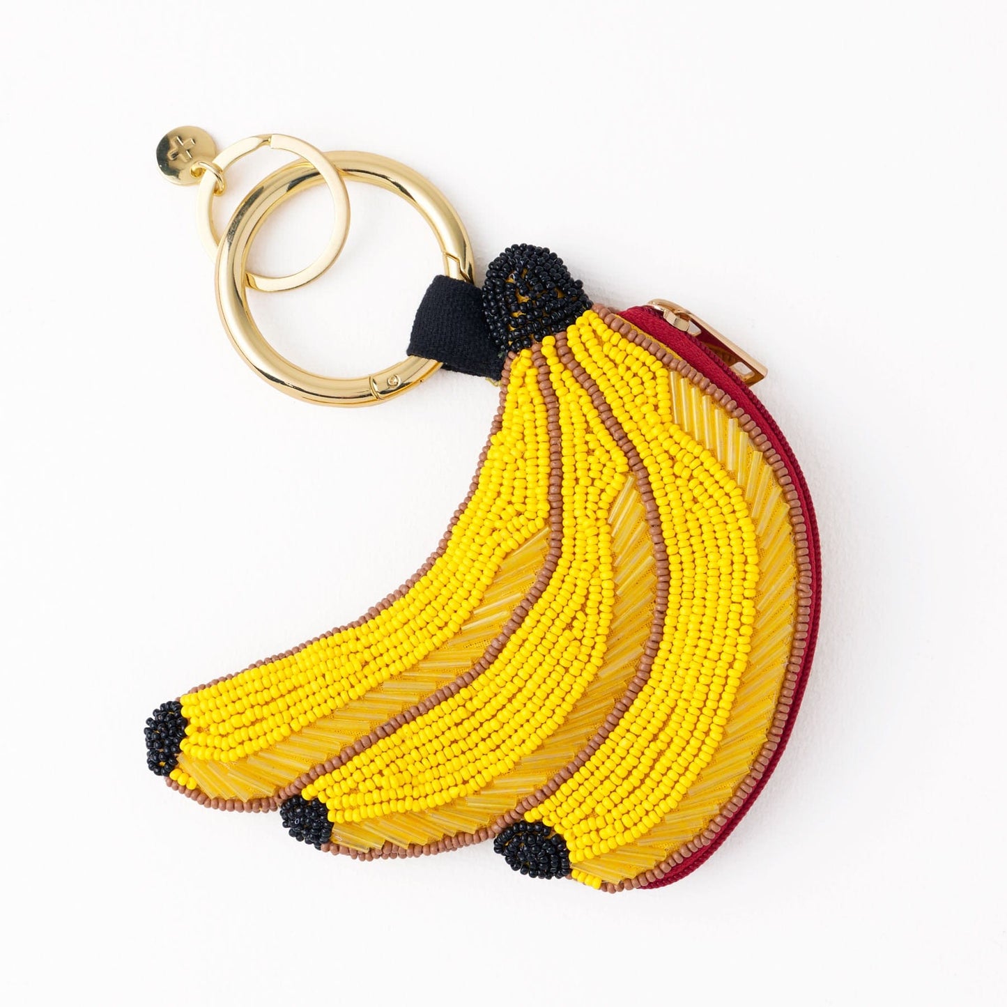 Mary Banana Beaded Coin Purse Yellow Coin Purse