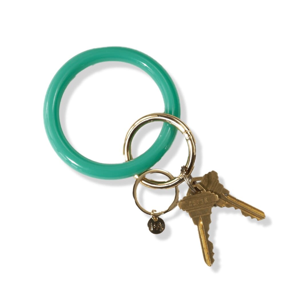 Leather Bracelet Key Ring Bangle Keyring, Tassel Ring Circle Key Ring  Keychain Wristlet for Women Girls – Free Your Hands (Black) - Yahoo Shopping