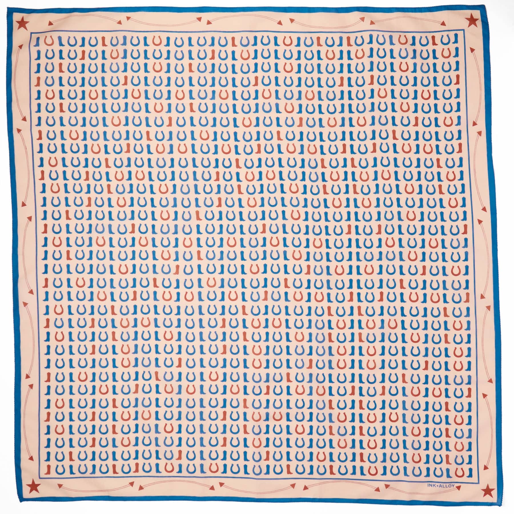 Olivia Square Scarf Boot Print Scarf