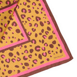 Olivia Square Scarf Cheetah Print 36x36 Scarf