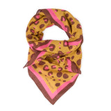Olivia Square Scarf Cheetah Print 36x36 Scarf