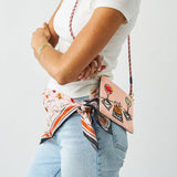 Olivia Square Scarf Cocktail Print 36x36 Scarf