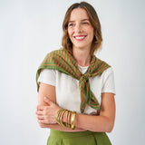 Olivia Square Scarf Fox Print 36x36 Scarf