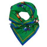 Olivia Square Scarf Horse Print 36x36 Scarf