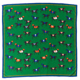 Olivia Square Scarf Horse Print 36x36 Scarf