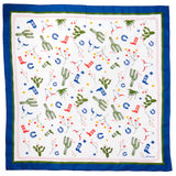 Olivia Square Scarf Western Print Scarf
