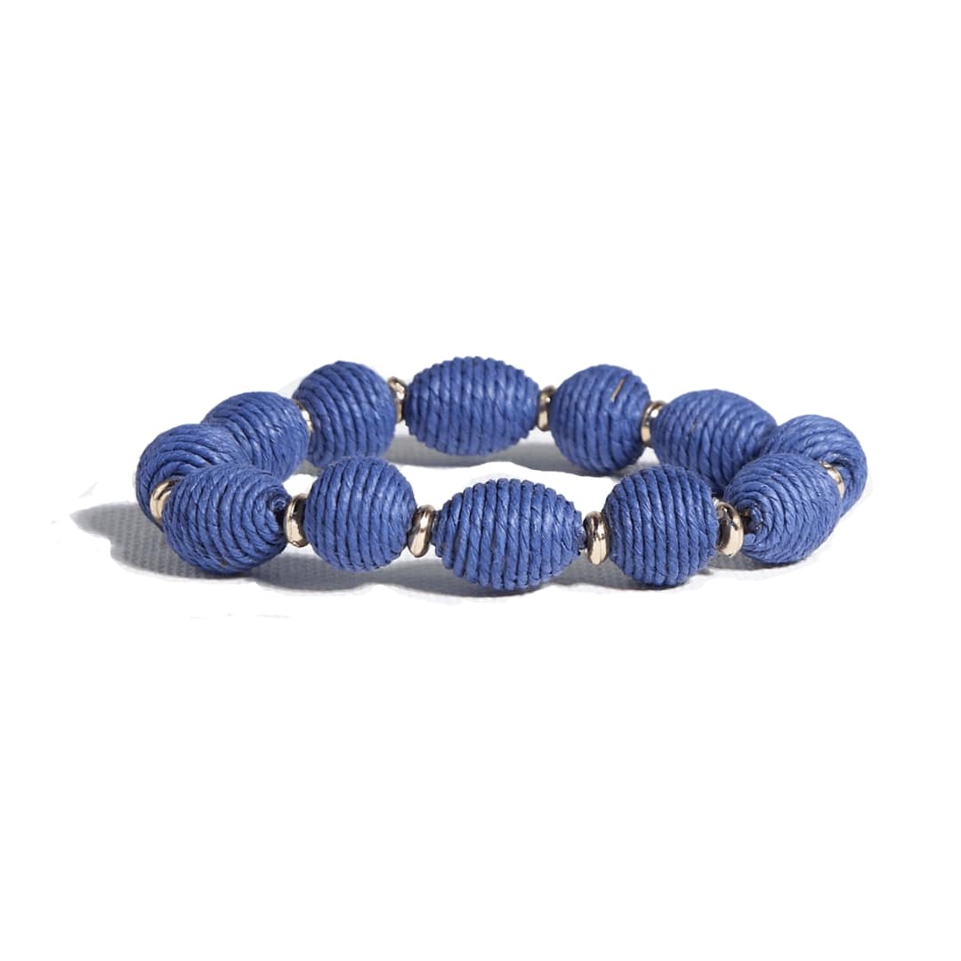 Load image into Gallery viewer, Phoebe Solid Bracelet Blue Bracelet
