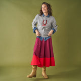 Renee Sweatshirt Lucky In Grey Apparel