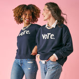 Renee Sweatshirt Vote In Navy Apparel