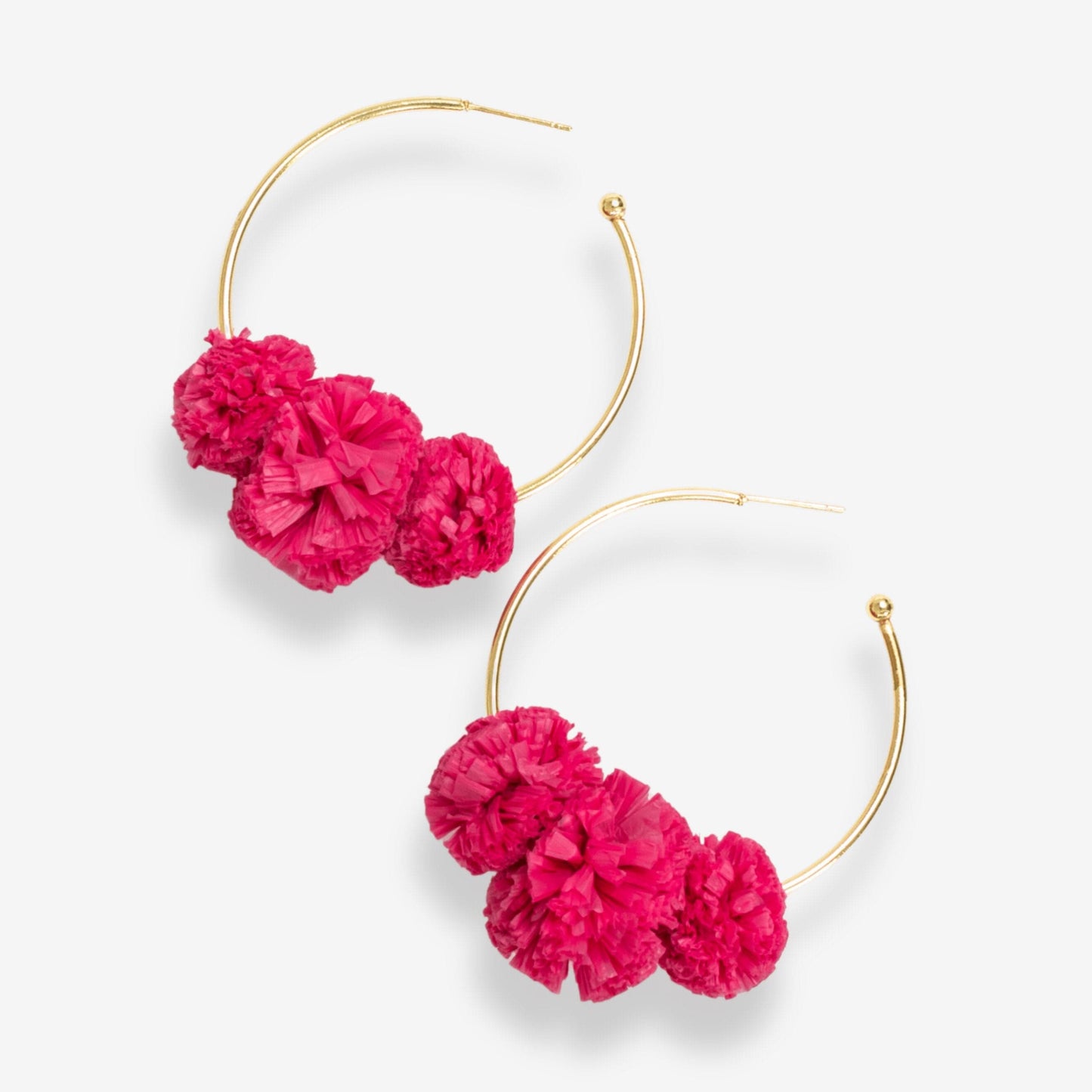 Pink Beaded Earrings + Jewelry INK+ALLOY LLC Pink Beaded Earrings + Jewelry INK+ALLOY LLC