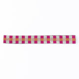 Ryan Gingham Beaded Hatband Pink Hatband
