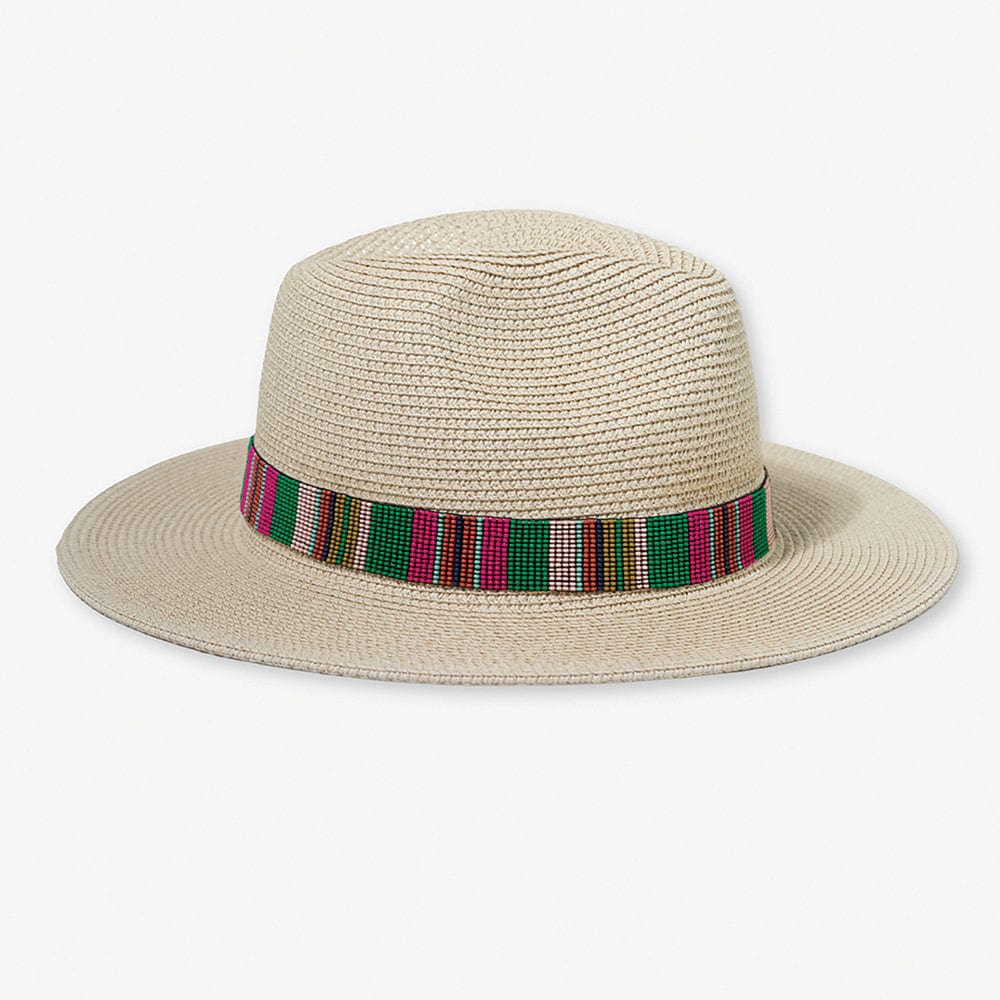 Ryan Mixed Stripes Beaded Hatband Rio Hat Band