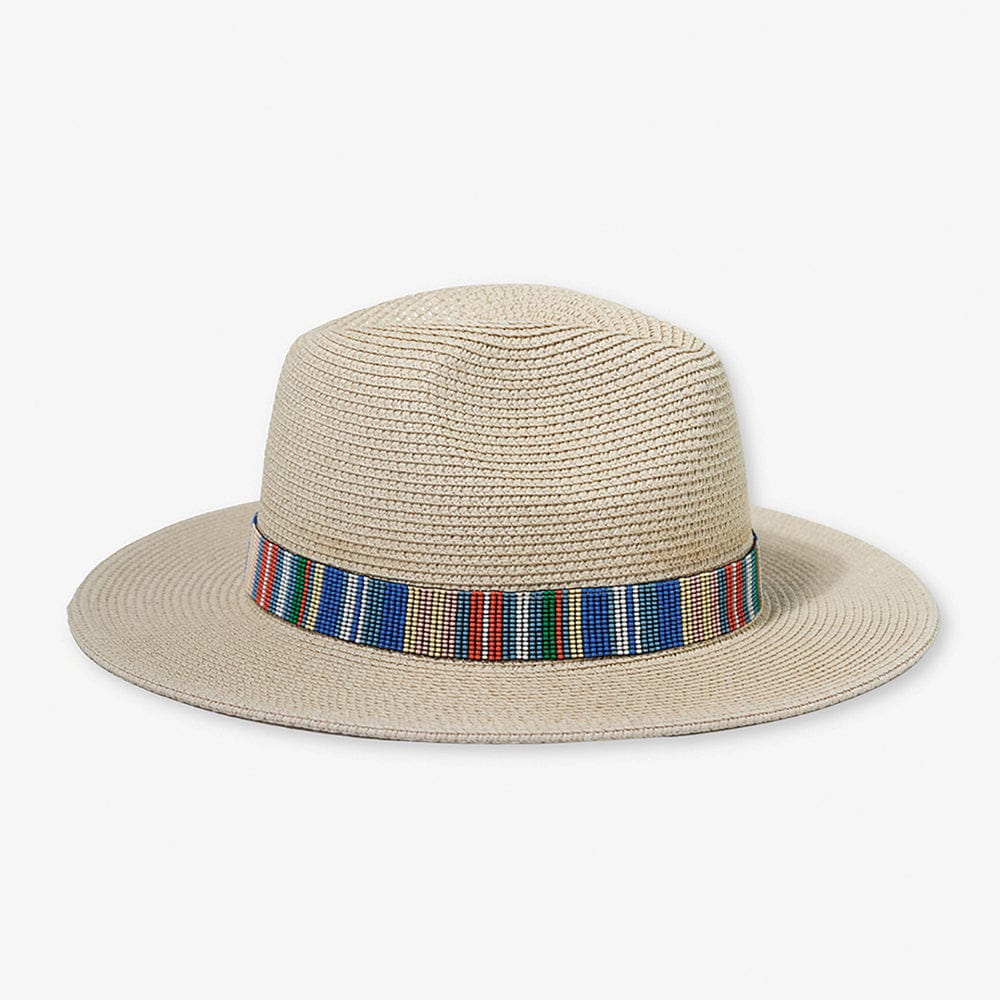 Ryan Mixed Stripes Beaded Hatband St. Tropez Hat Band