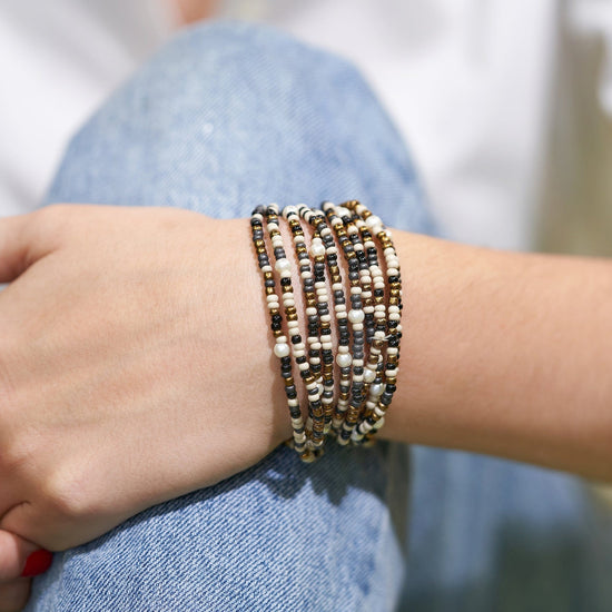 Paparazzi Accessories - Infinitely Dreamy - Gold Bracelet -Suz-Bling-Shop |  Fashion bracelets, Infinity wrap bracelet, Coil bracelet