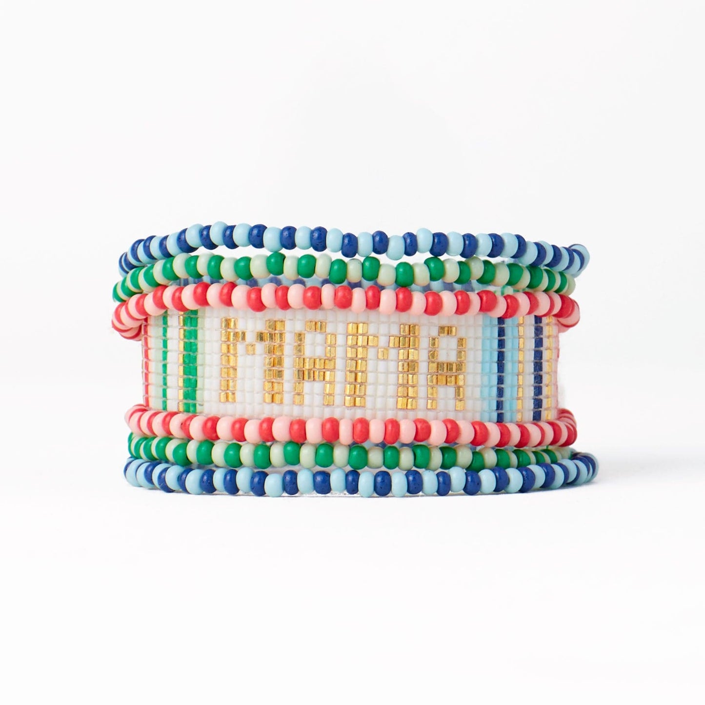Sage + Gabby Mama Bracelet Stack Rainbow Stack