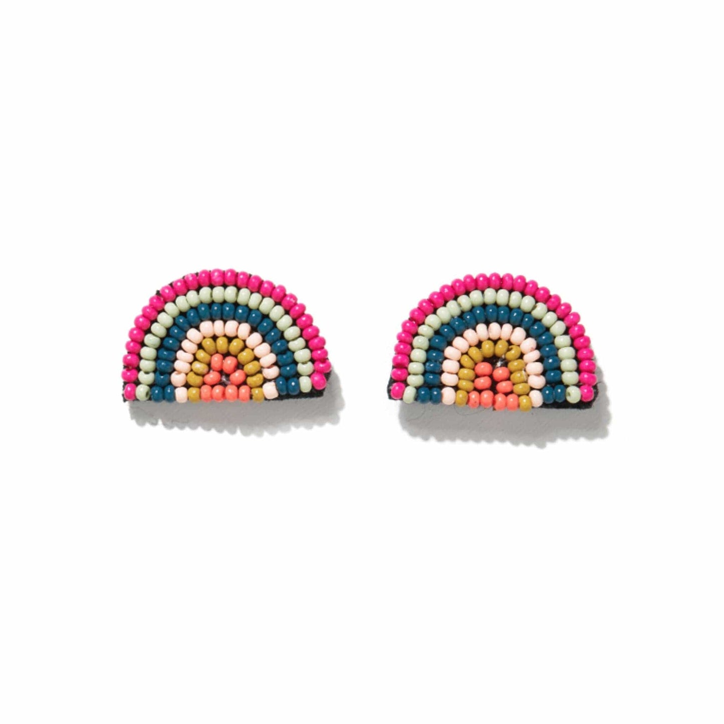 Mini Perler Bead Pink & Black Skull Earrings · Petite Perle · Online Store  Powered by Storenvy