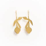 Suki Tulip threader Earrings Brass Threader